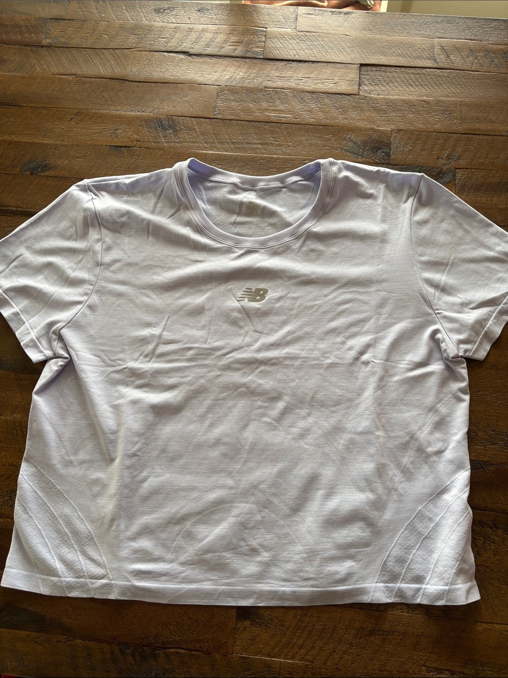 New Balance Women's Light Lavender Short-Sleeve tee new without tag